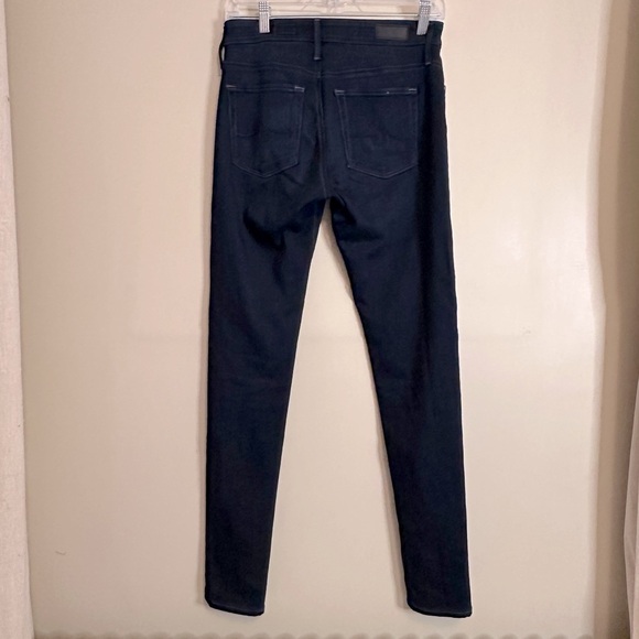 AG Adriano Goldschmied Farrah Indigo High-Rise Ankle Skinny Jeans Womens Size 27 - Picture 2 of 10